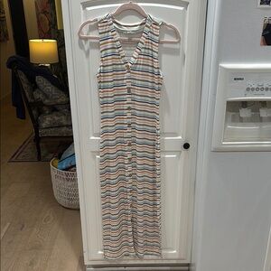 O'Neill Striped Maxi Dress - Multicolor